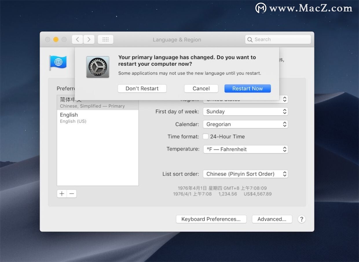 电脑系统语言是英文怎么改中文,电脑系统语言突然变成英文