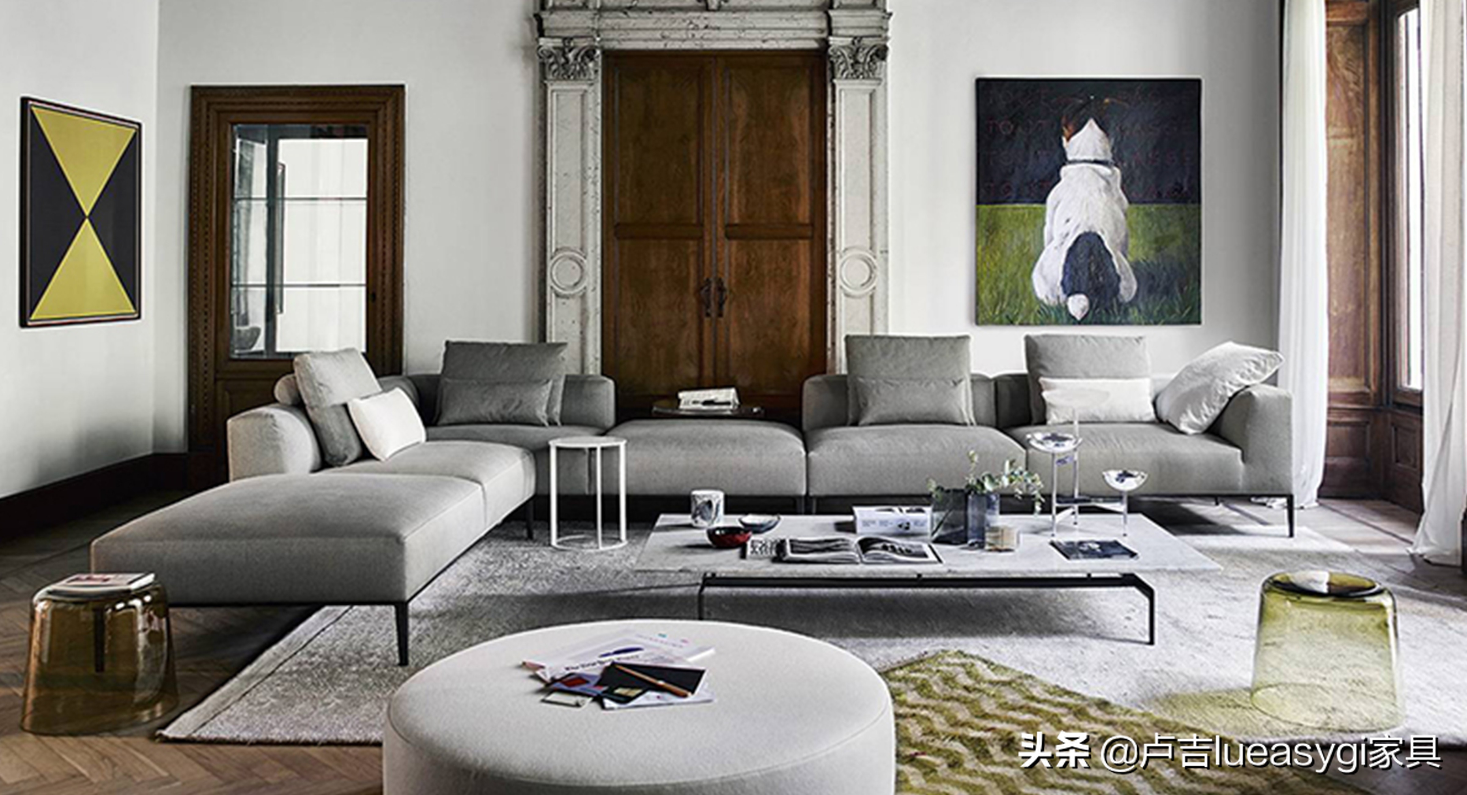 2021最火设计感轻奢沙发,高端意式极简风格沙发