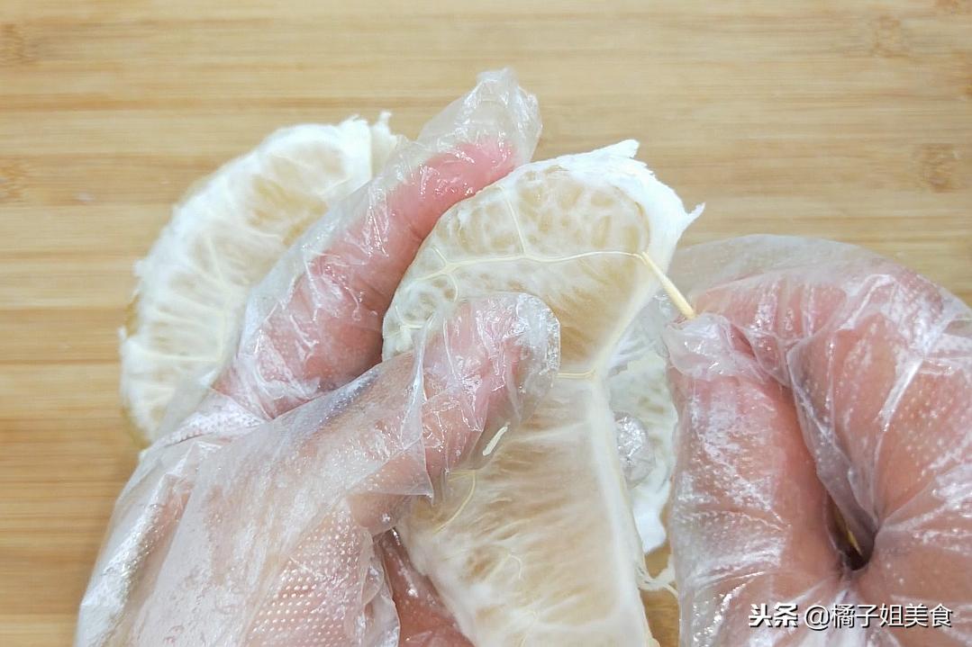 柚子好看又好吃的方法,柚子最好吃法