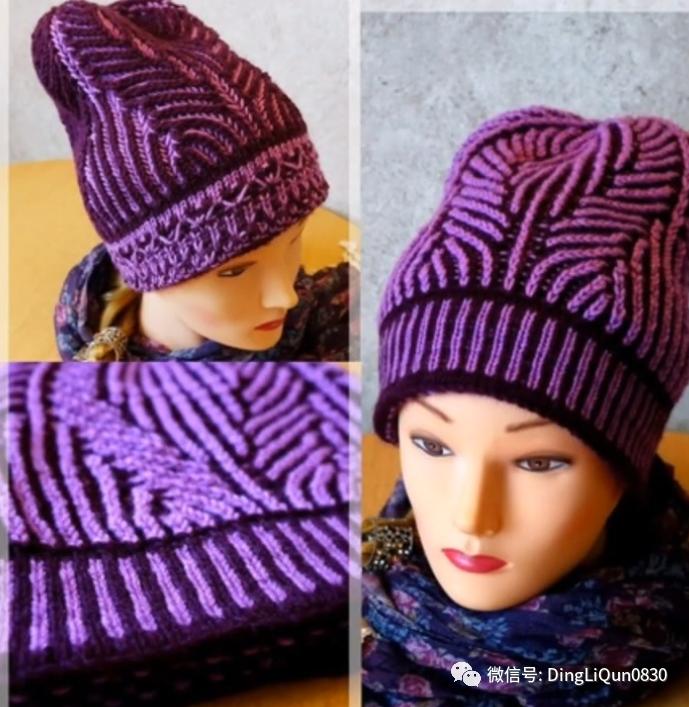 怎么做花式针织帽子教程,好玩好看的针织帽子