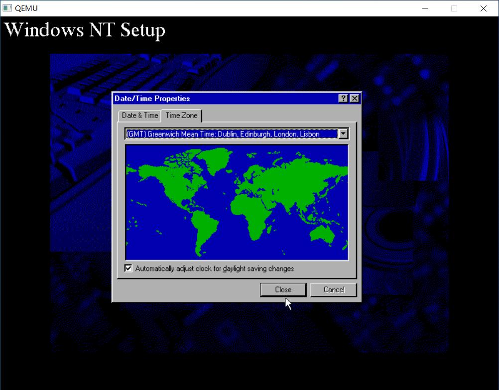 QEMU安装WINDOWSNT4.0MIPS版本