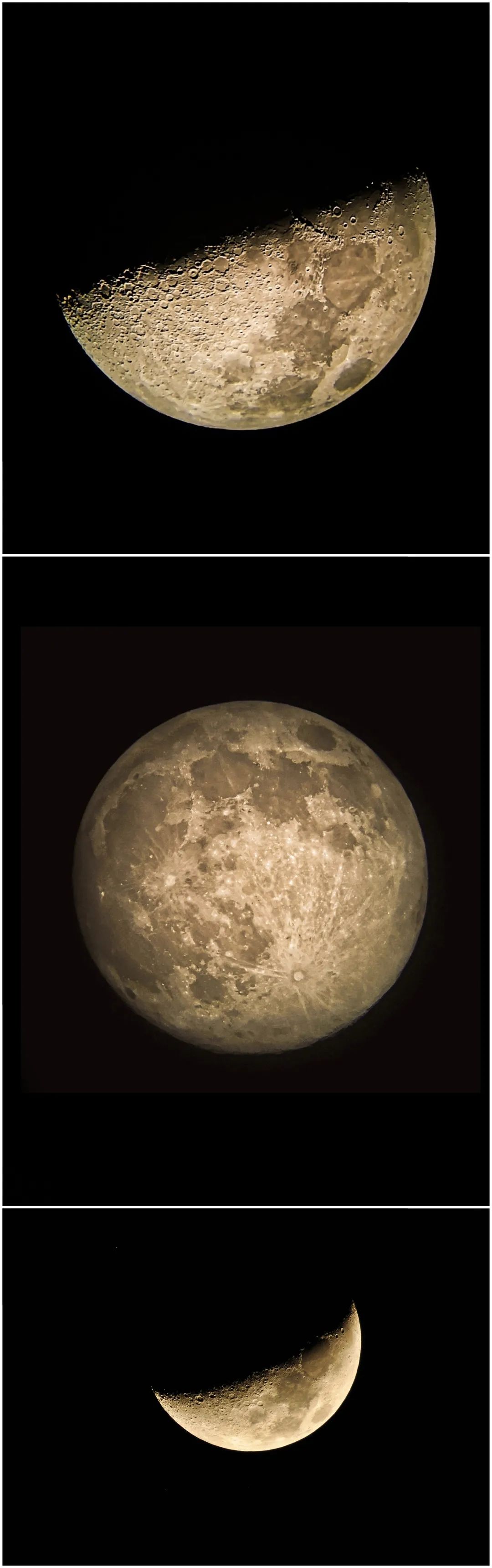 最好的月亮拍摄方法,真实的月亮星空怎样拍才好看