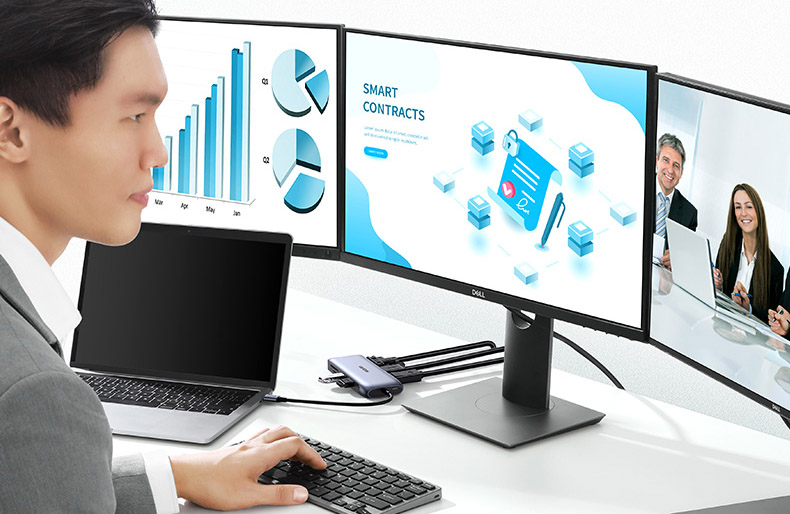 什么样的扩展坞可以投屏到笔记本,笔记本外接扩展坞推荐哪款