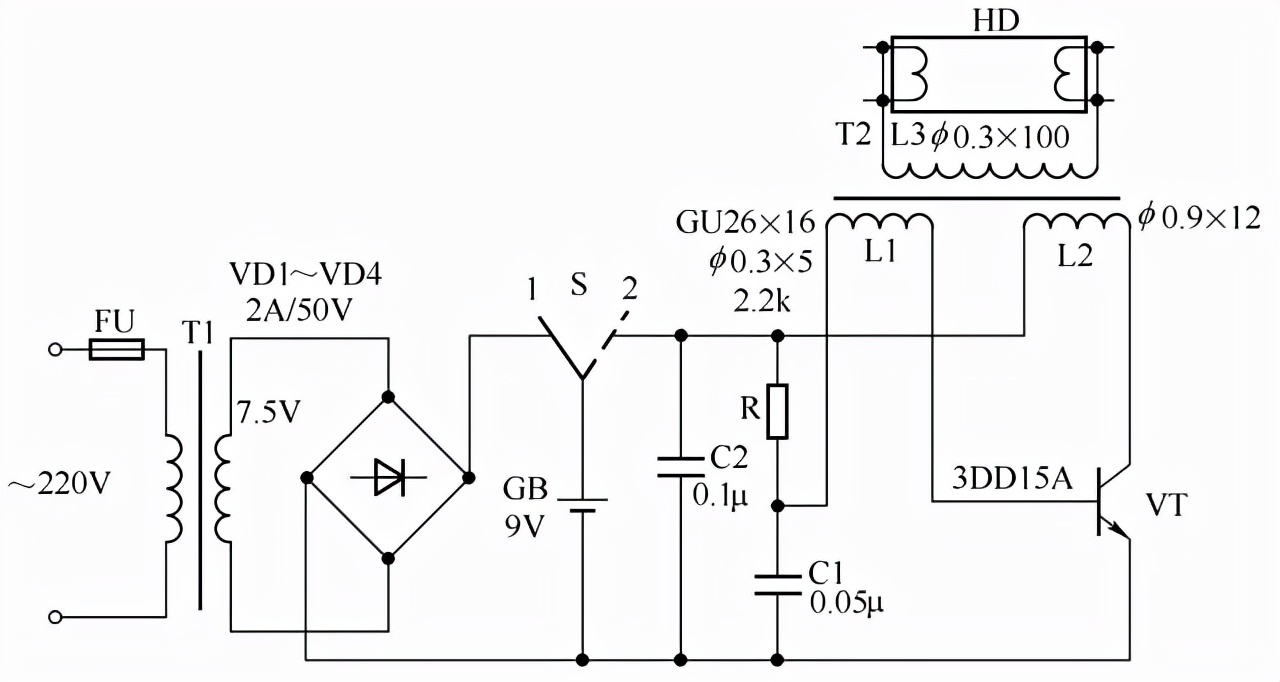 照明双控原理,照明灯双控开关怎么接