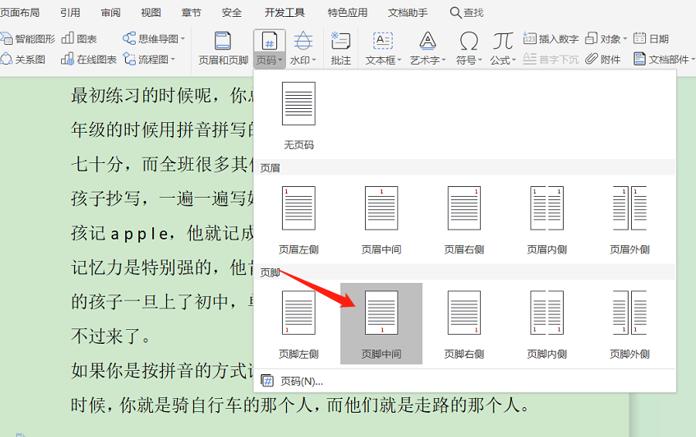 word文档2007版本如何设置页码,word里页码怎么设置第几页共几页