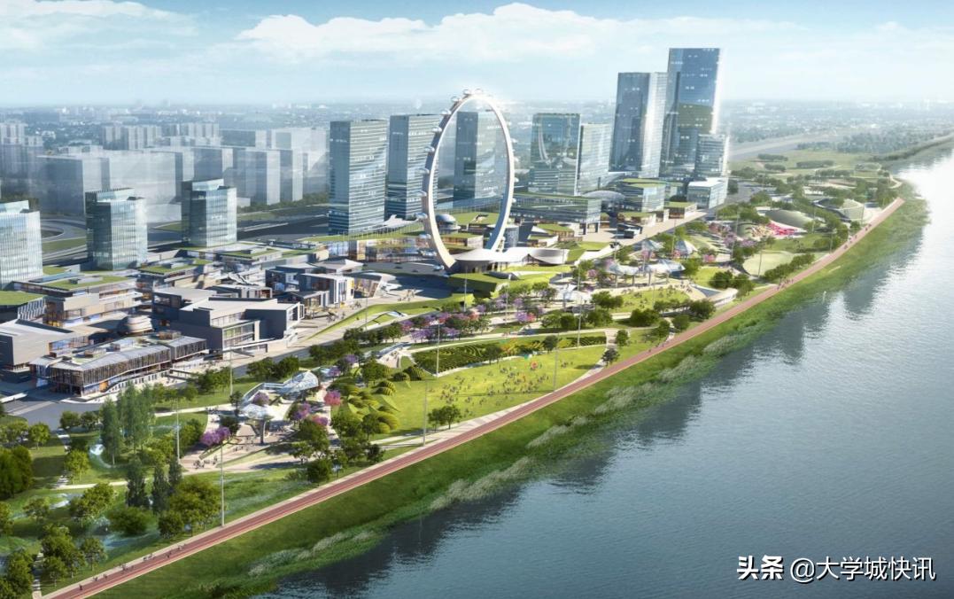 南京河西区块滨江带将越来越美，新城市客厅观景带即将形成