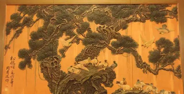 除故宫外的另一座宝库：揭秘人民大会堂77年悬挂的56幅字画