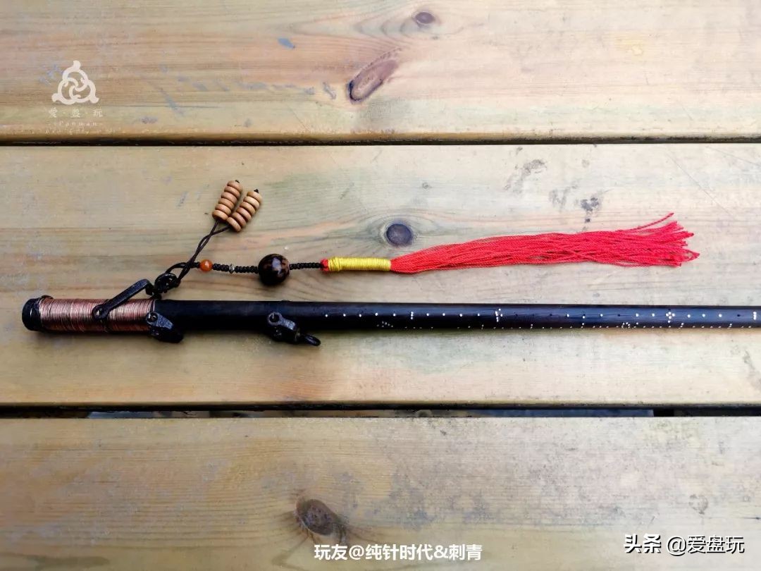 10块钱的手把件,极品老秤杆