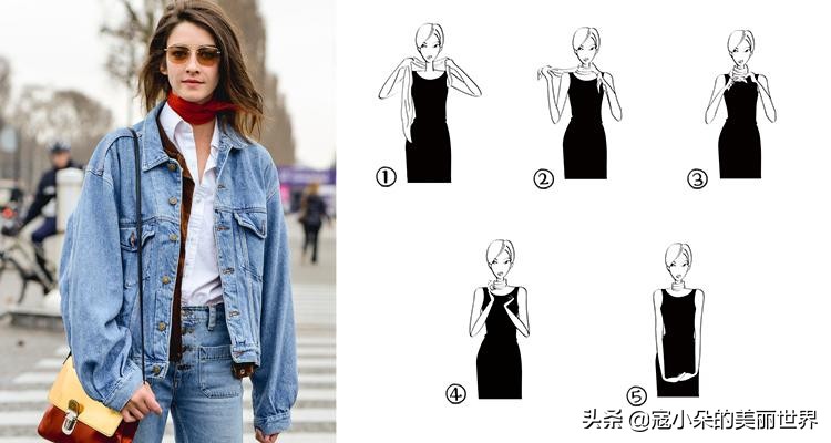 赫本方巾,赫本最经典方巾