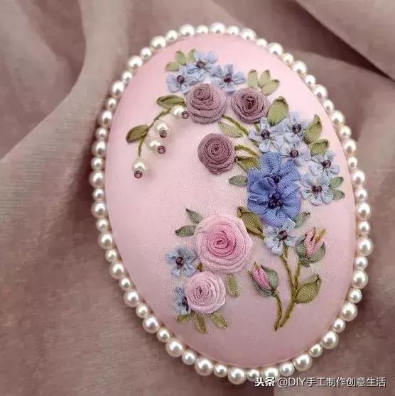 如何绣项链,手工项链绣法