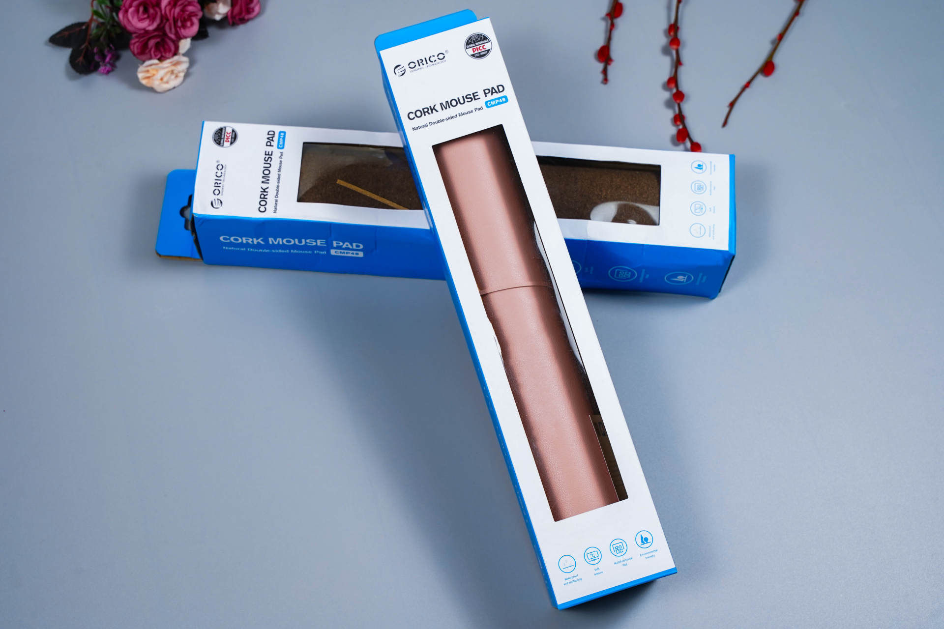 奥睿科电脑鼠标垫,奥睿科双面软木鼠标