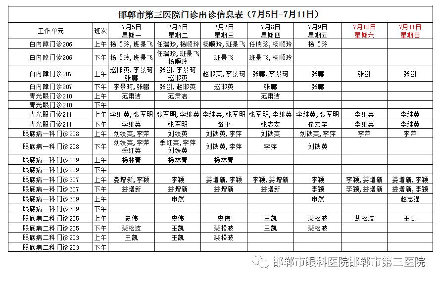 邯郸市第三医院专家,邯郸市第三医院最新消息