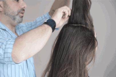 在家无聊的搞怪发型,手残党也能学会的编发教程中短发