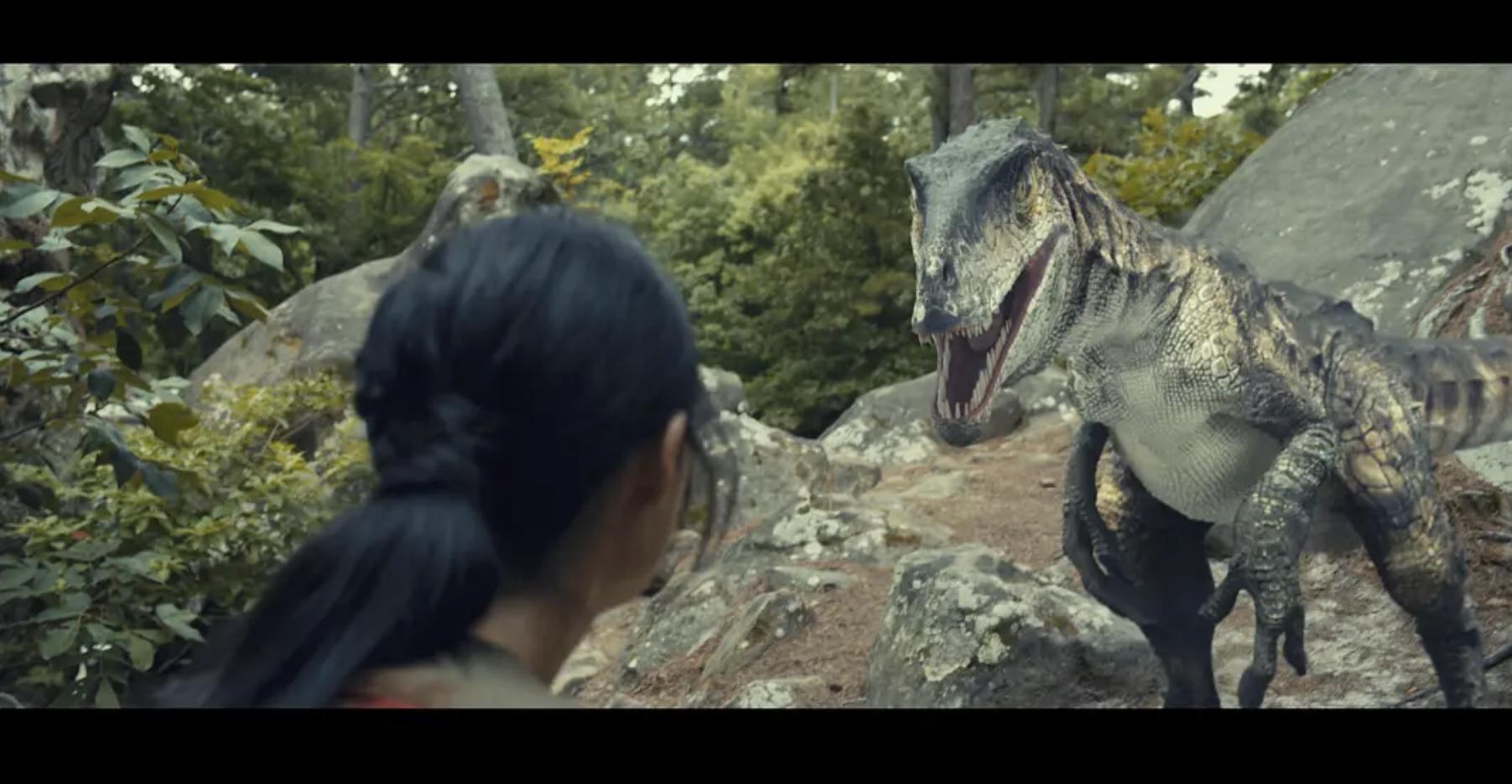 辣眼睛,辣脑子,还辣什么自己说,恐龙被一刀捅死,笑死你不偿命