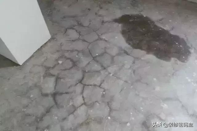 地暖回填开裂起砂有什么影响,地暖回填凝固过程中开裂