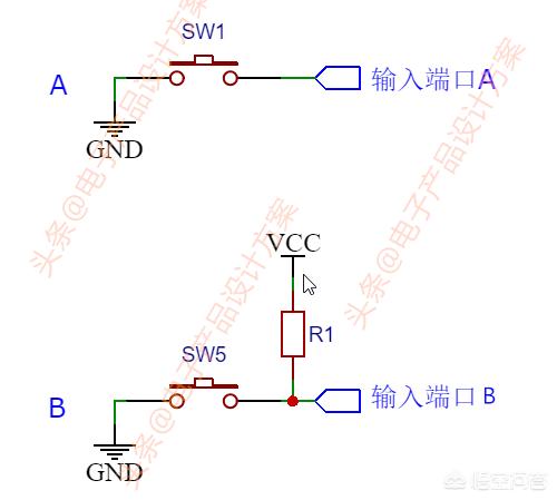 上拉电阻跟下拉电阻有什么作用,改动上拉电阻和下拉电阻的区别