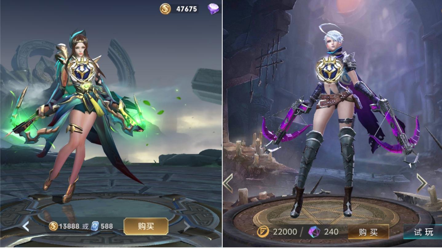 王者荣耀国服猴子与露娜,王者荣耀国际服牛魔王和猪八戒