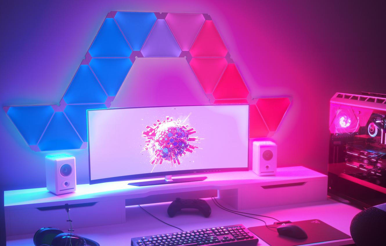 像四方块一样的氛围灯,像乐高块一样的灯