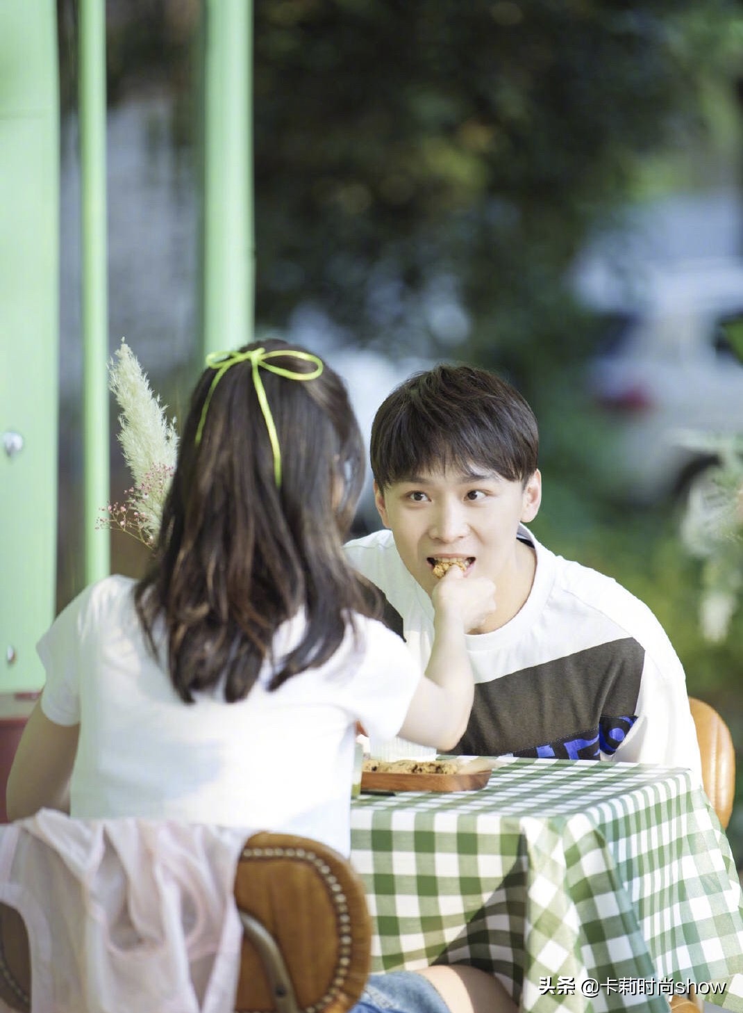 鞠婧祎的发带,鞠婧祎同款发型扎低马尾