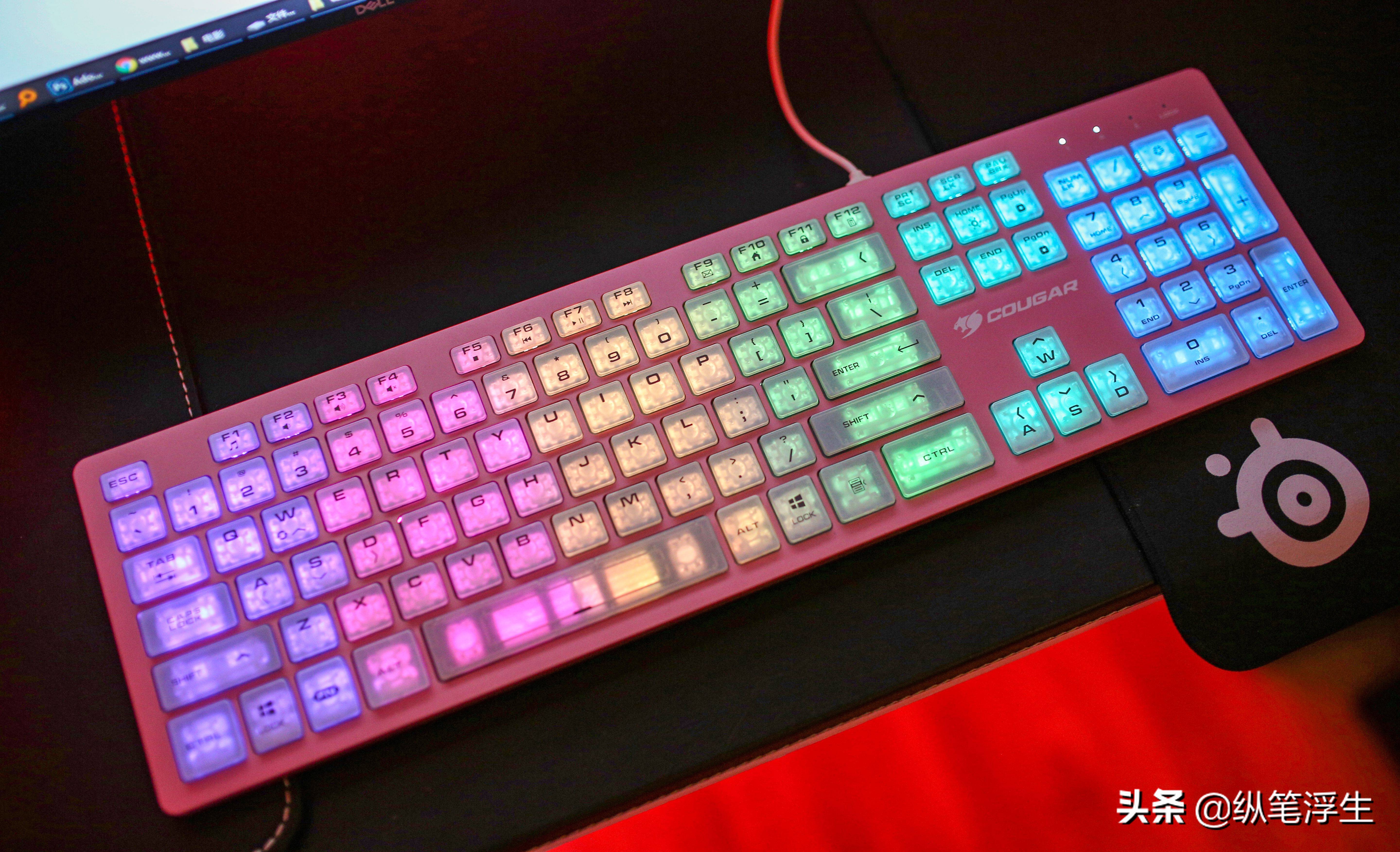 德系精工，简装随行，纤薄炫光——骨伽AX巧克力静音键盘深度体验