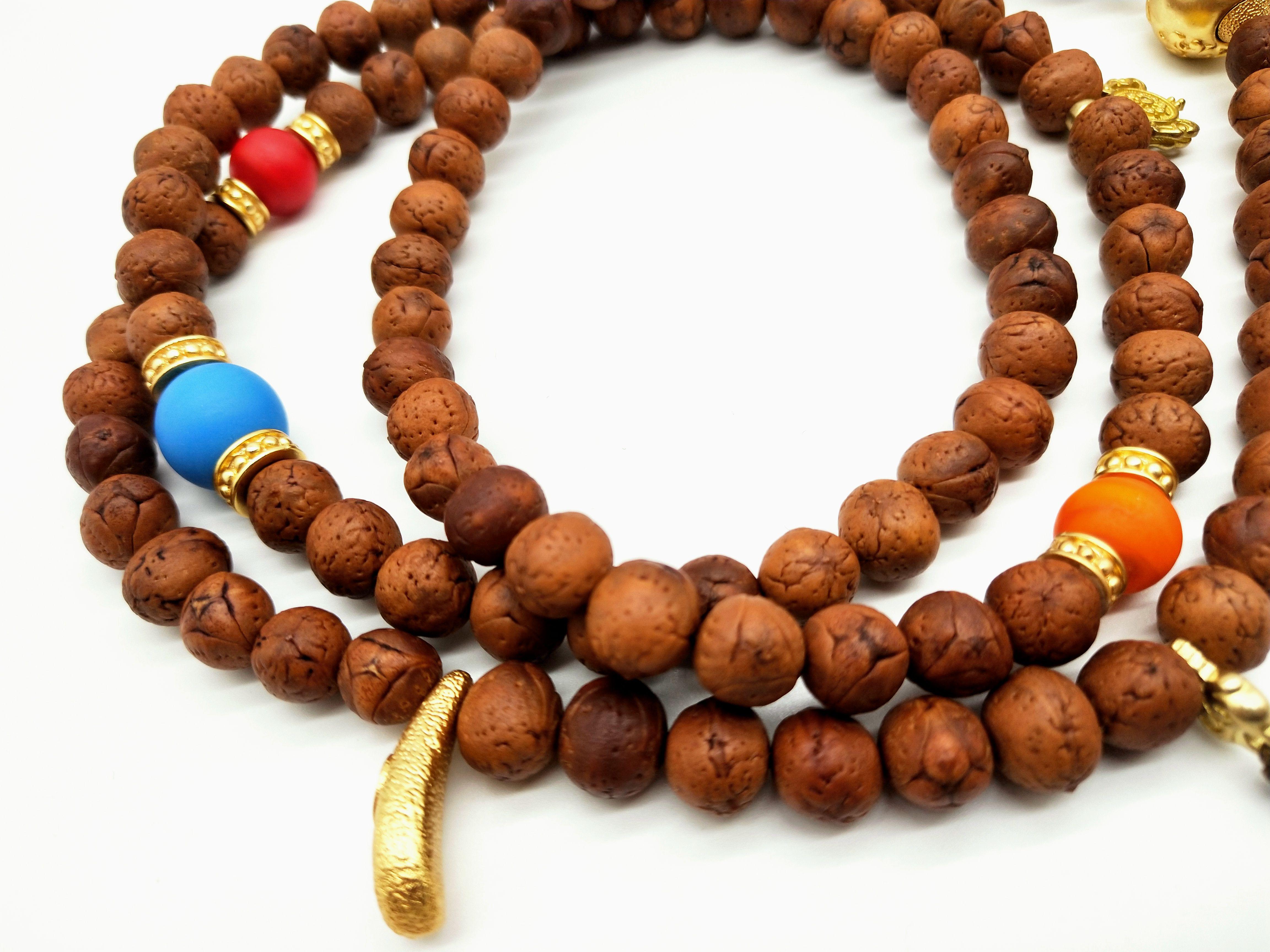 念珠手串图片大全欣赏,108颗大念珠图片欣赏