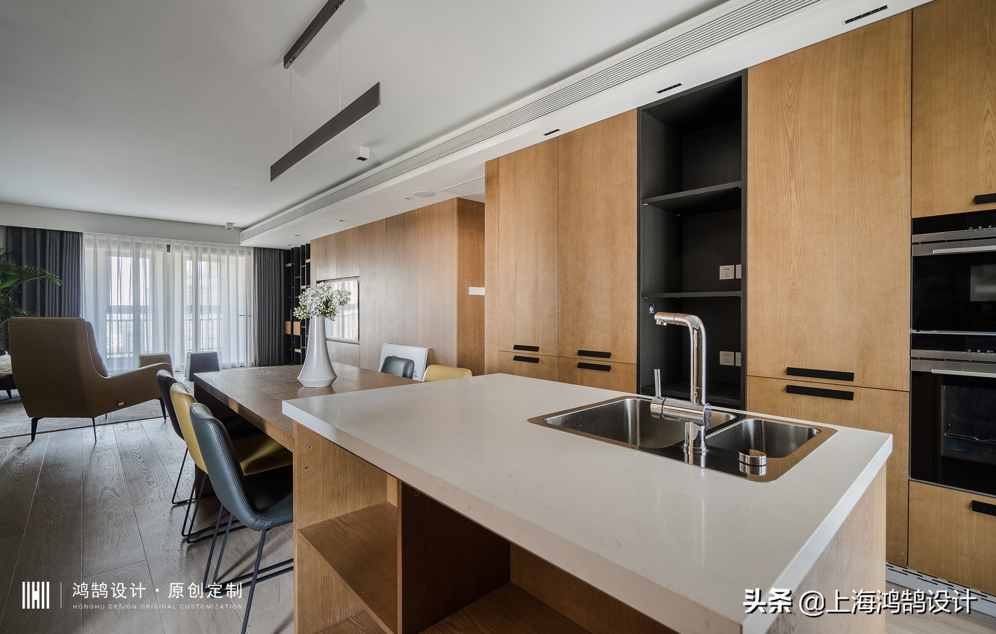 90平原木混搭非常温馨的小窝,60平米原木混搭风