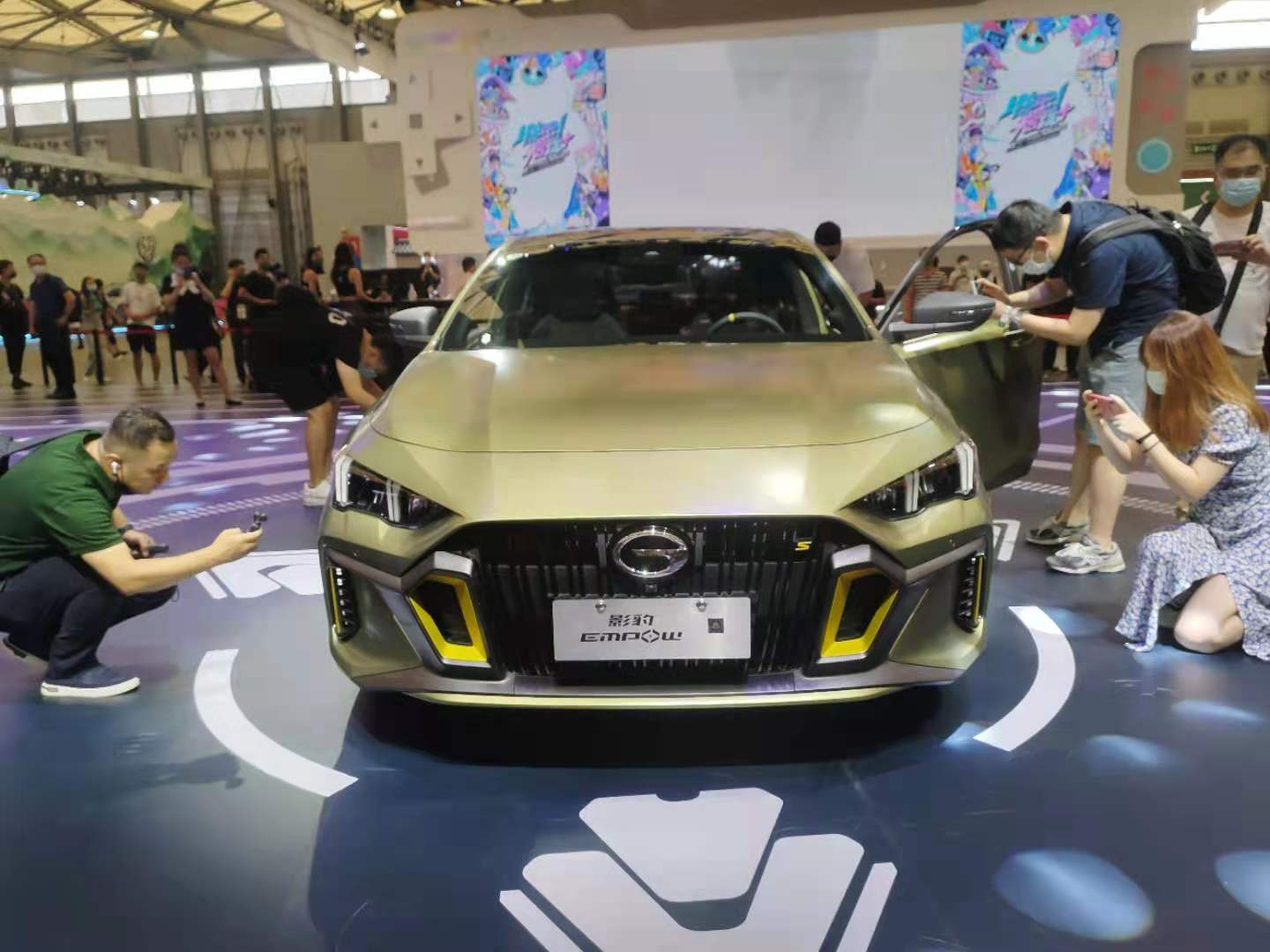 传祺影豹苏炳添,苏炳添超级跑车