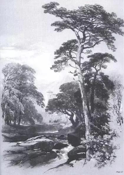 中学生20分钟风景速写临摹图片,速写风景怎么画得又快又好