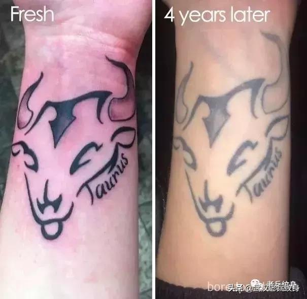 手臂旧纹身遮盖,遮盖旧纹身的图案