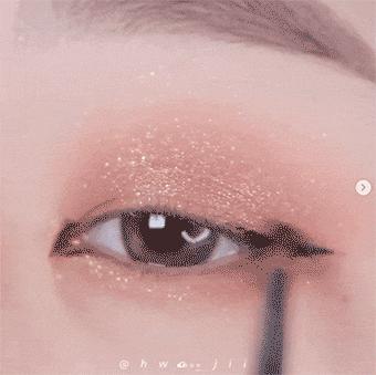 单眼皮如何画眼妆韩国,怎么画眼妆显着眼大又好看单眼皮