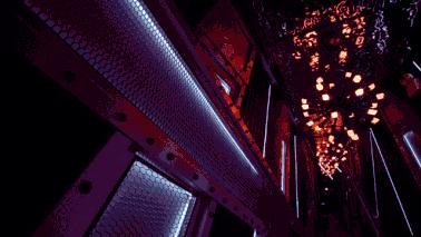 赛博朋克风格酒吧设计,赛博朋克设计酒吧