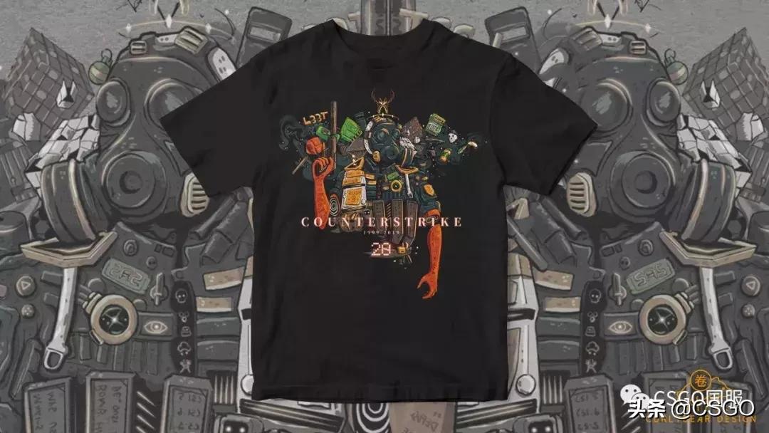 还有孙宝迪和永不鸽播？CS20周年T恤设计大赛作品第二弹