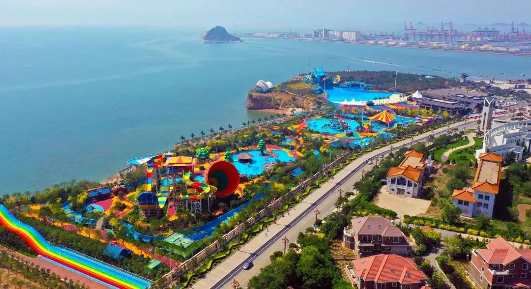 碧海蓝天看湖景,碧海蓝天看辽宁锦州