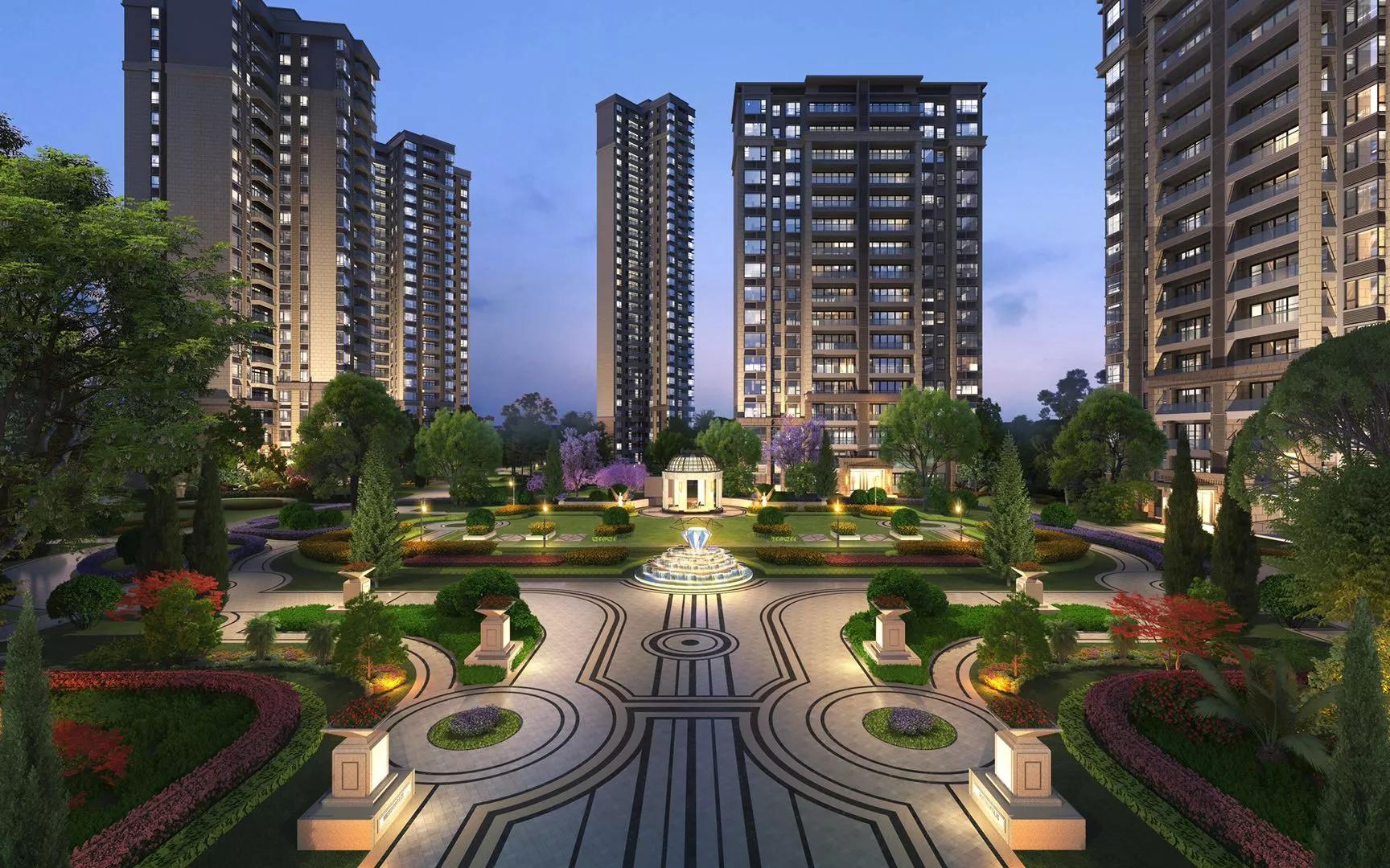 温江鹭湖宫八区实景图,温江鹭湖宫17区房子立体图