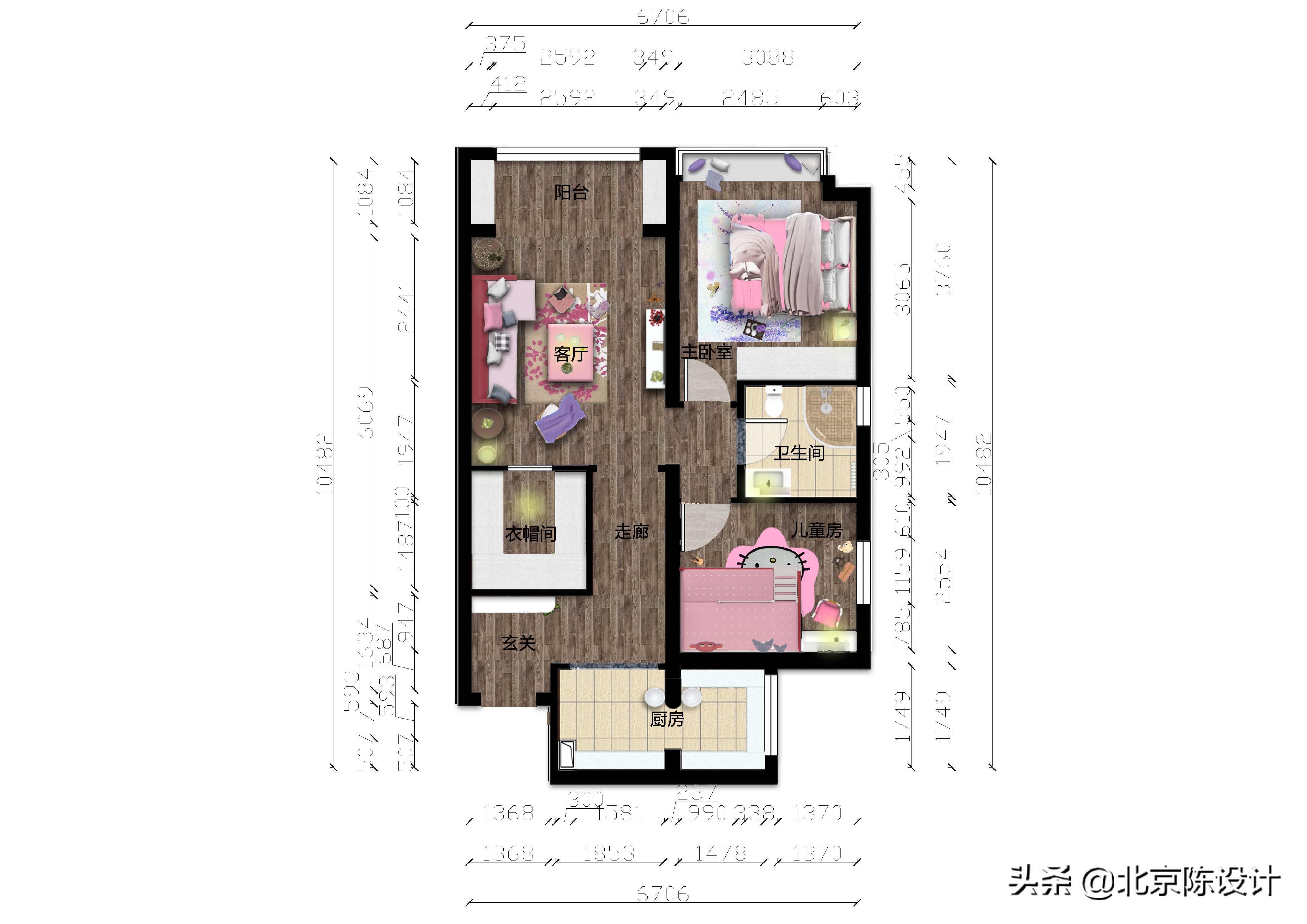 hellokitty民宿主题房,hellokitty最漂亮的一个房间