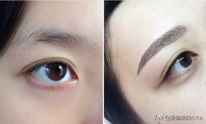 纹眉失败可以自己画眉修补么,有纹眉的残留如何画眉