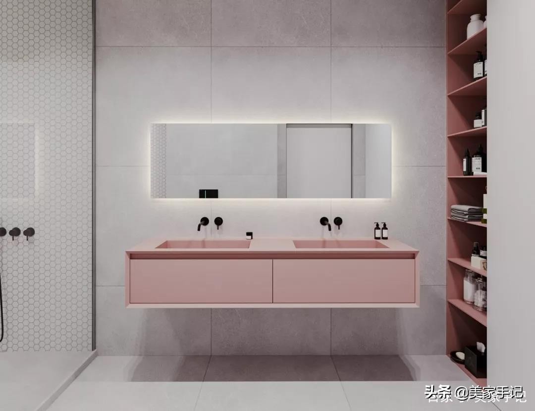 洗漱台布局风格推荐,洗漱台简约风格