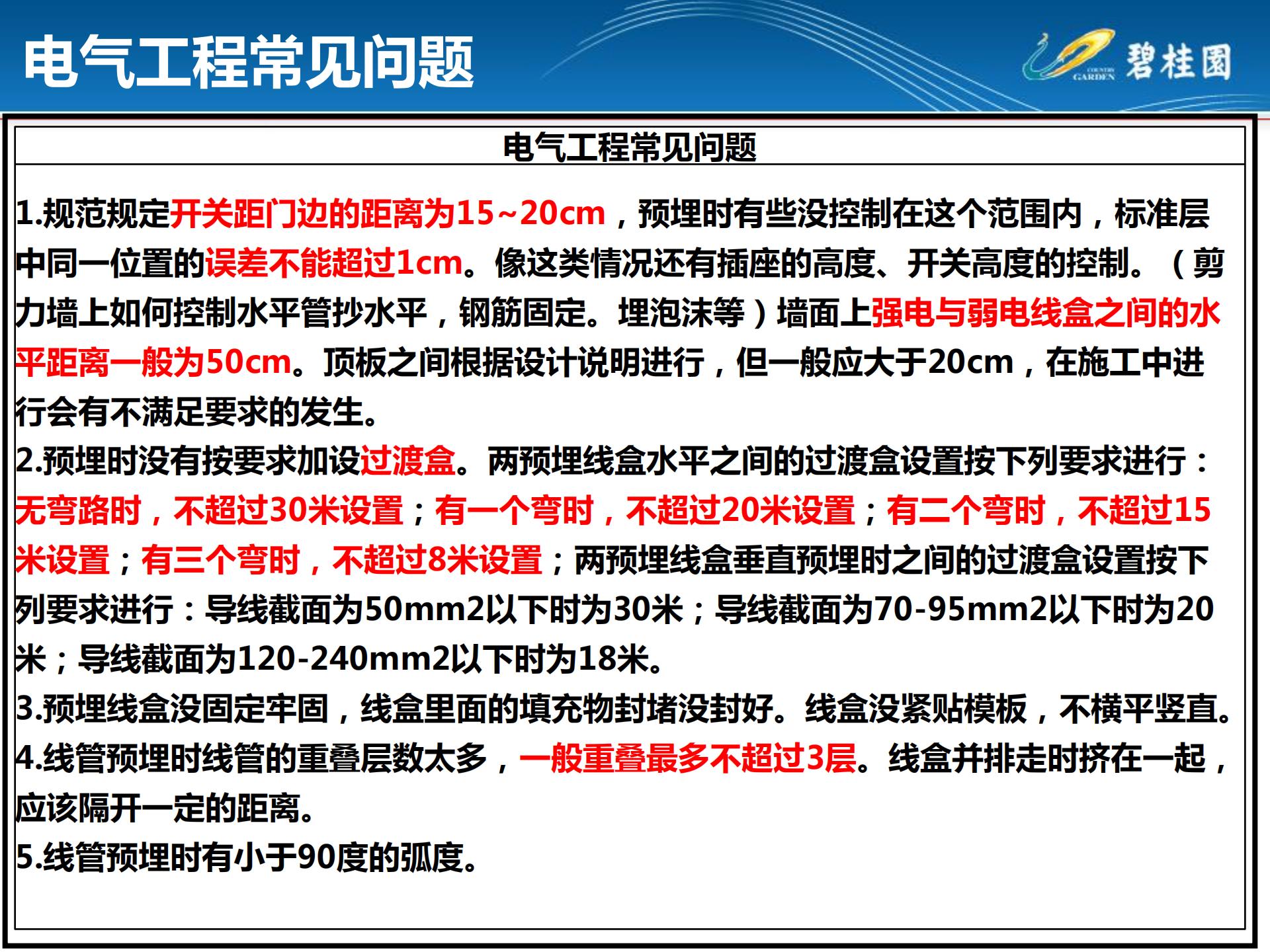 房建机电安装通病图,室内施工工艺质量通病