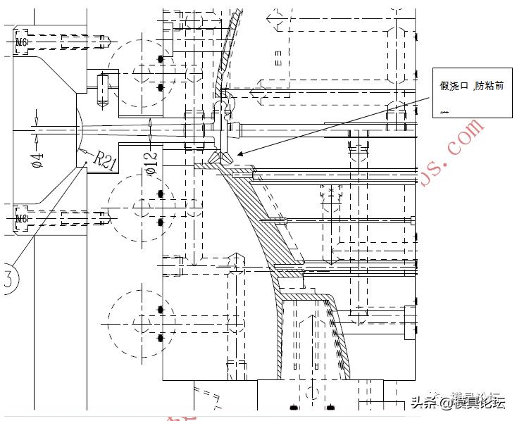 显示器边框模具图纸,电脑显示器后壳模具设计