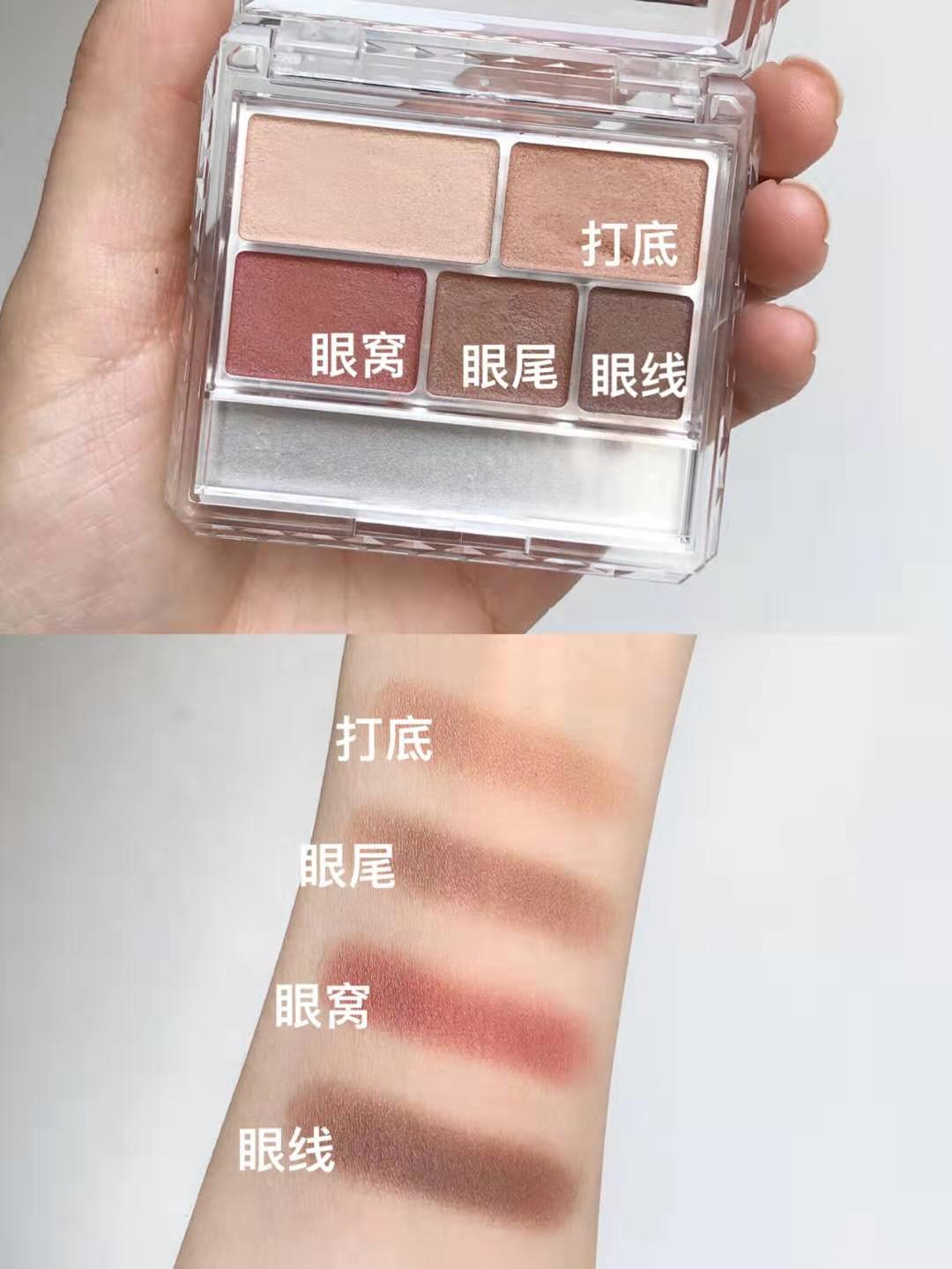 canmake最火眼影色,日本眼影canmake新款5色好看