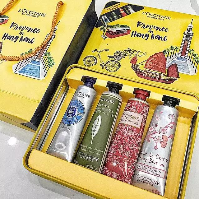 49元5支护手霜,欧舒丹护手霜285套盒开盒