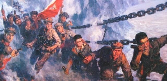 泸定桥铁索有多长,泸定桥铁索重40多吨