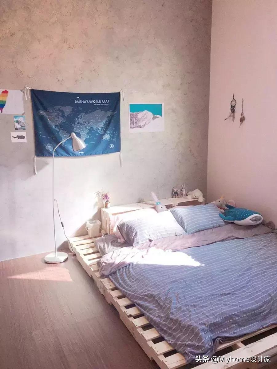 68平老破房小户型空间改造,爆改140平二手房卧室的改造最惊艳