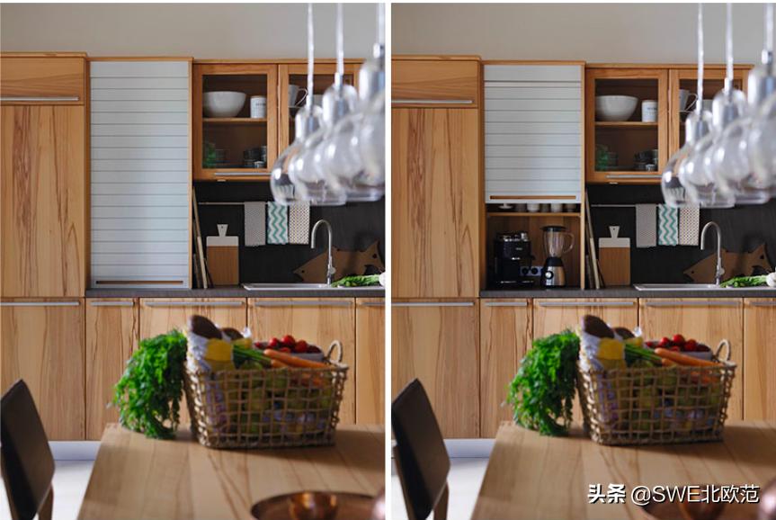 碾压全小区的厨房电器收纳鬼才！年轻人，来见识一下