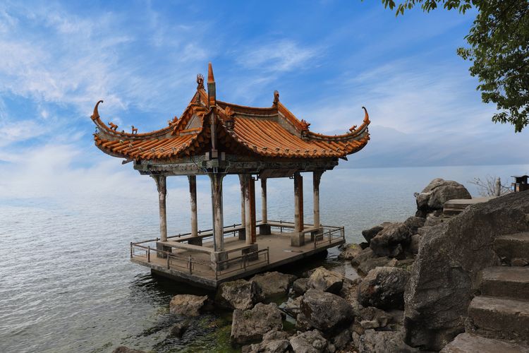 抚仙湖里的小岛,澄江抚仙湖孤山小岛怎么去