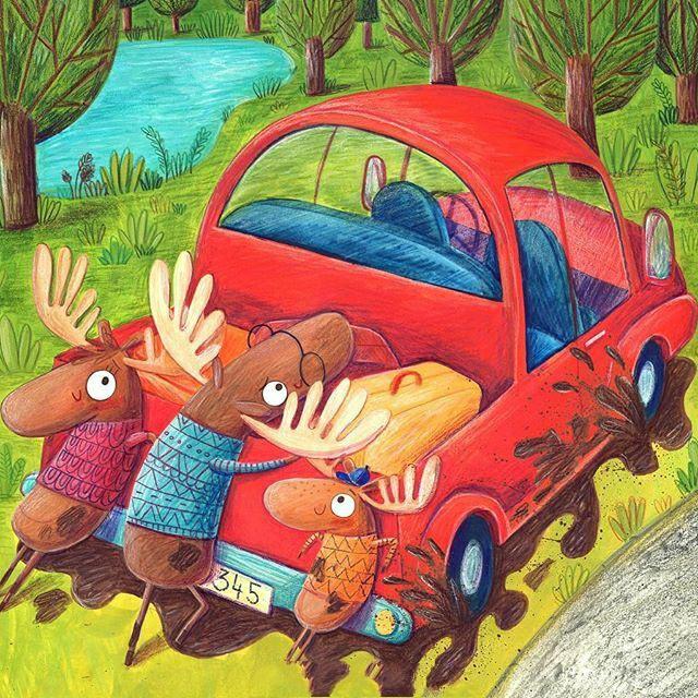 可爱很萌的小动物看着心情很好,可爱小动物临摹