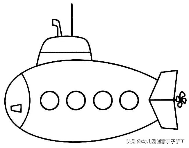 3-5岁幼儿简笔画大全最简单,幼儿园必学100种简笔画