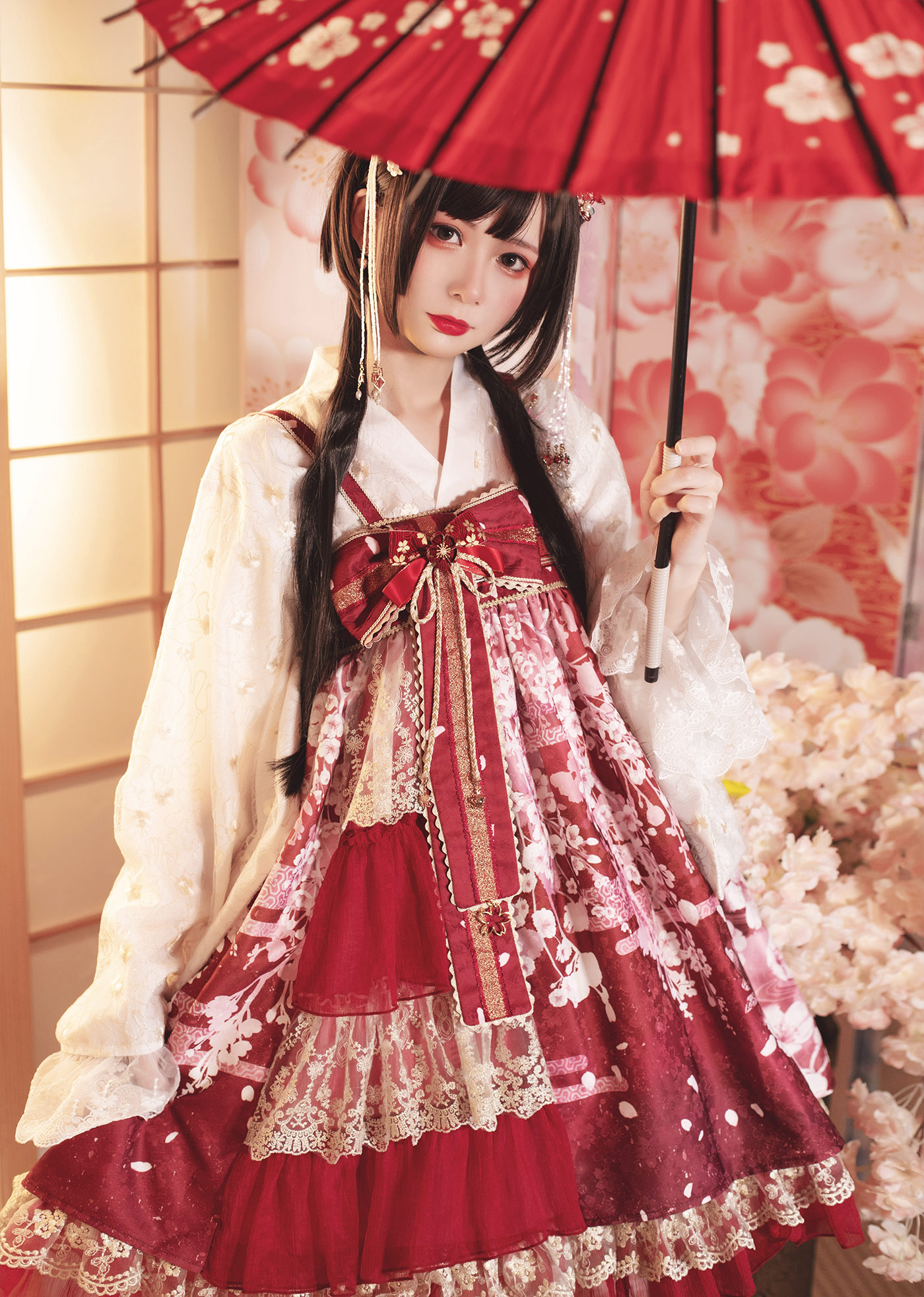 适合过年穿的拼接小红裙,有哪些适合新年穿的lo裙推荐呢