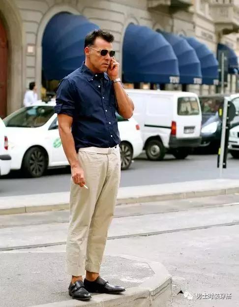 夏季微胖男士短袖,微胖男士夏季九分休闲裤