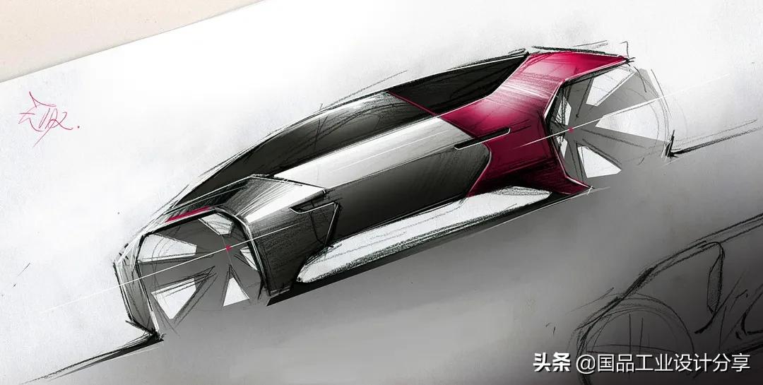 汽车手绘画图片大全,汽车设计图手绘入门